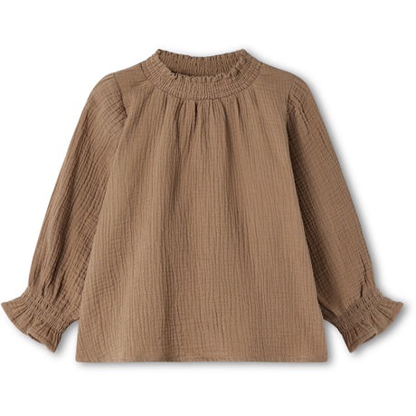 Fliink Pine Bark Paco Ls Blouse