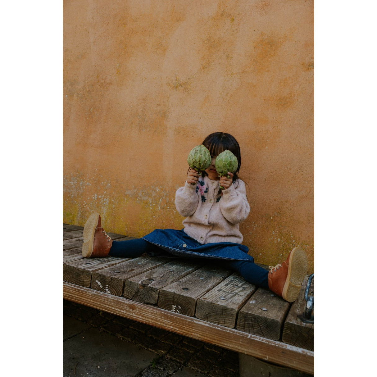 Fliink Dark Denim Blue Don Denim Skirt