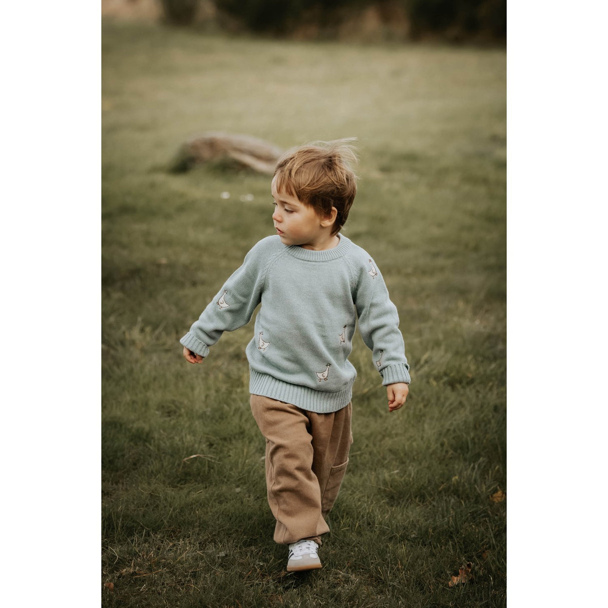 Fliink Slate Mahdi Knit Pullover