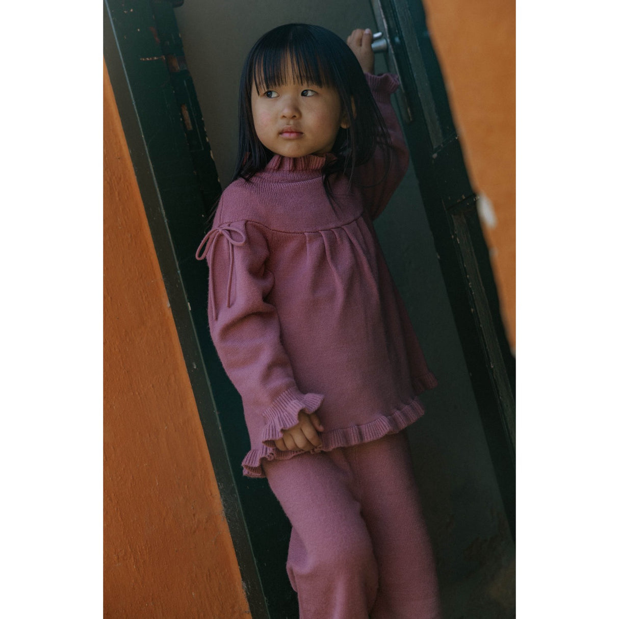 Fliink Ash Rose Kino Ls Knit Blouse