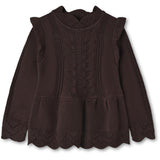 Fliink Coffee Bean Alilly Peplum Pullover