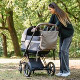 DonebyDeer Taupe Diaper Backpack