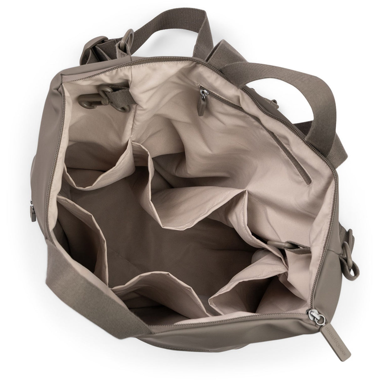 DonebyDeer Taupe Diaper Backpack
