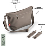 DonebyDeer Taupe Stroller Bag