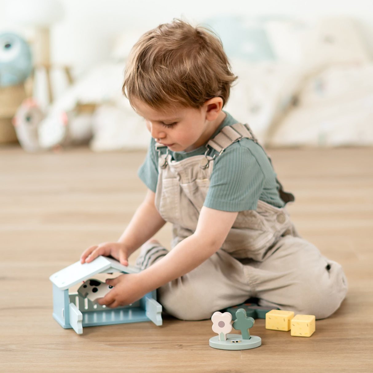 DonebyDeer Colour Mix Tiny Farm Playset Dotti