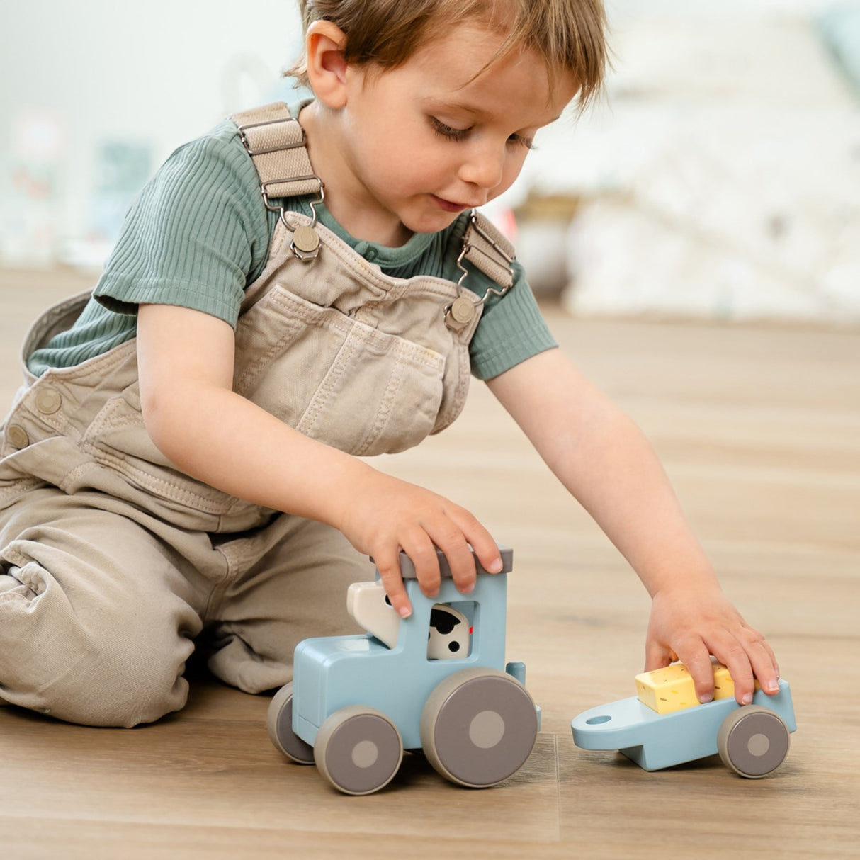 DonebyDeer Blue Tiny Farm Tractor Dotti