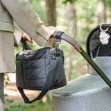 DonebyDeer Black Quilted Stroller Bag