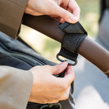 DonebyDeer Black Quilted Stroller Bag