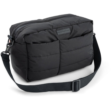 DonebyDeer Black Quilted Stroller Bag