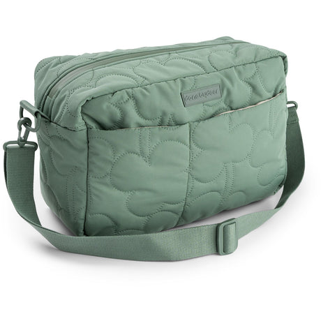 DonebyDeer Green Quilted Stroller Bag