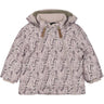 Mikk-Line Cloud Gray Polyester Baby Jacket AOP