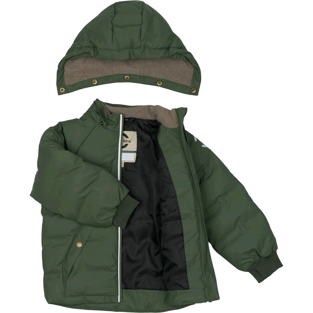Mikk-Line Thyme PU Puff Jacket