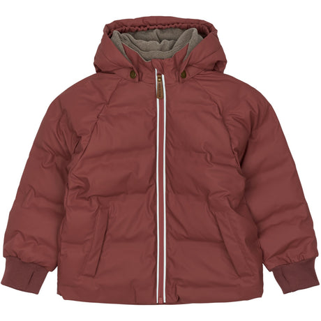 Mikk-Line Apple Butter PU Puff Jacket Rec.