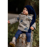 Mikk-Line Coriander Polyester Baby Jacket AOP