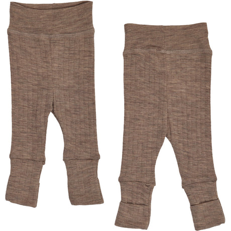 Müsli Walnut Melange Woolly Rib Pants