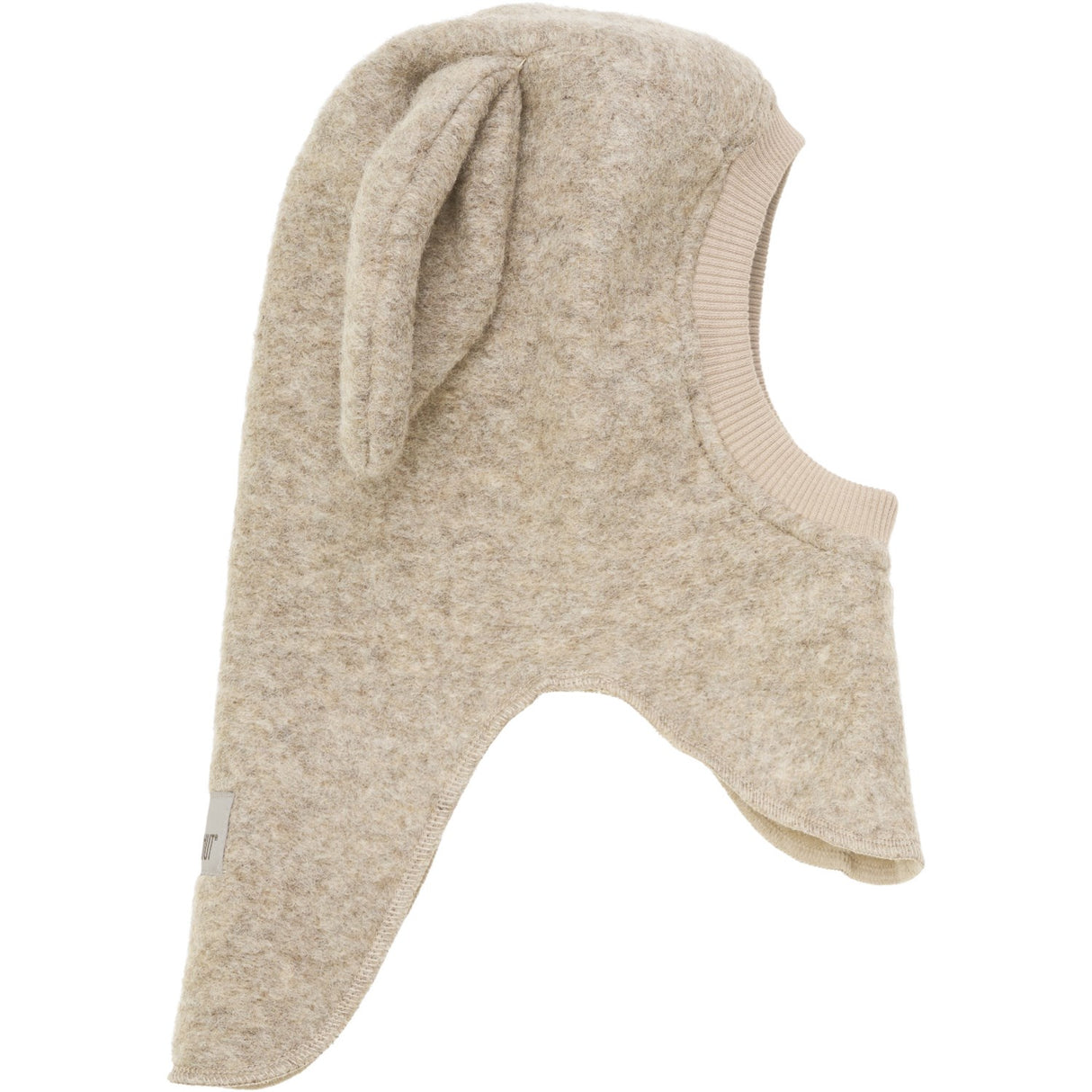 Huttelihut Sand Melange Balaclava Ears Wool