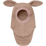 Huttelihut Rose Melange Balaclava Ears Wool