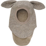 Huttelihut Camel Melange Balaclava Ears Wool