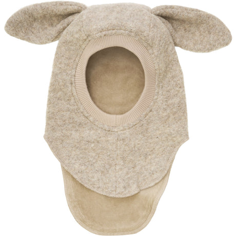 Huttelihut Sand Melange Balaclava Ears Wool