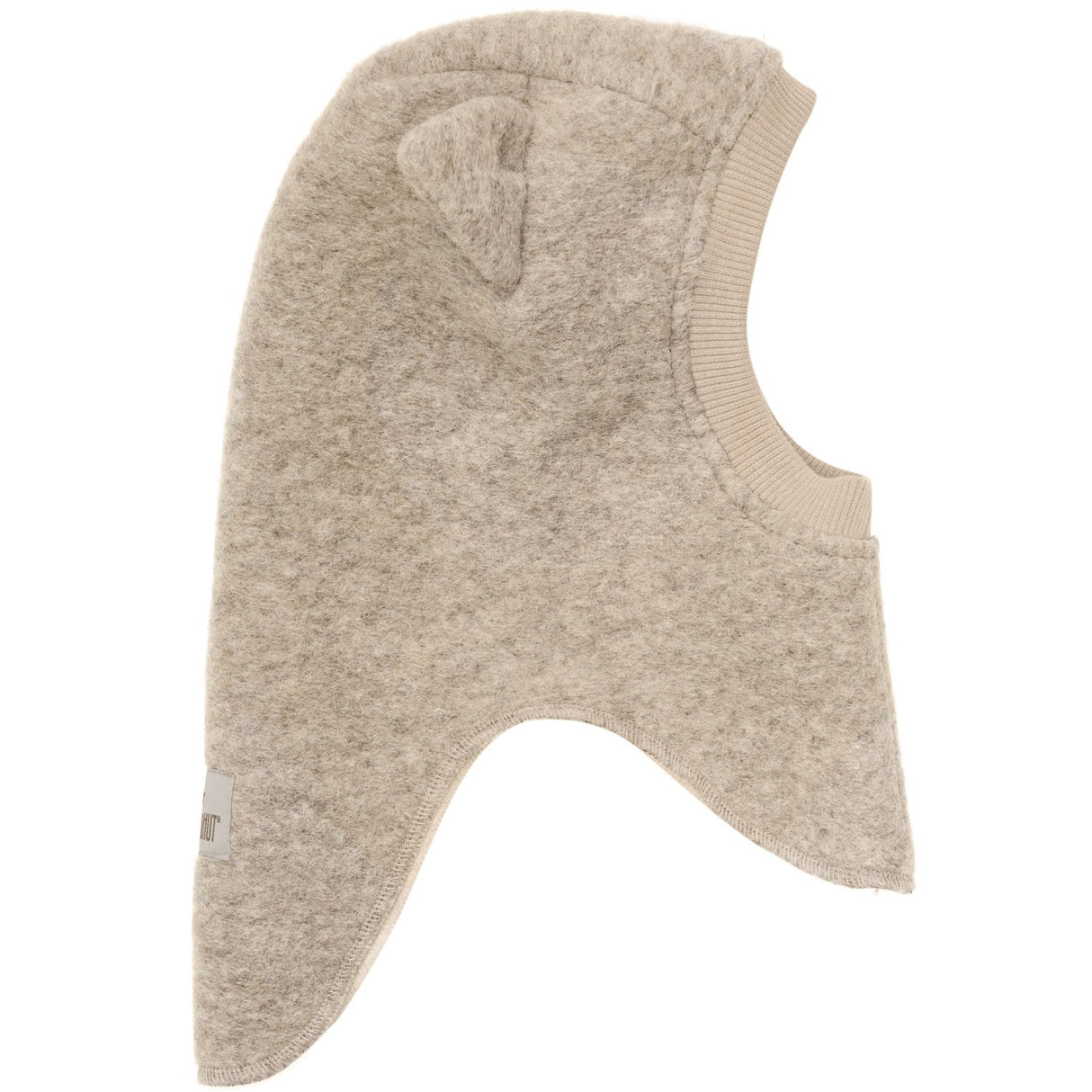 Huttelihut Sand Melange Balaclava Ears Wool