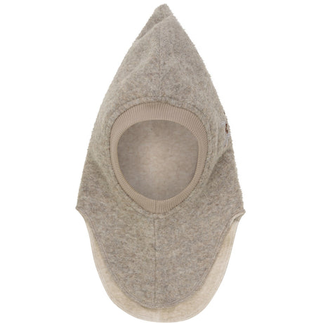 Huttelihut Camel Melange Balaclava Emb. Wool
