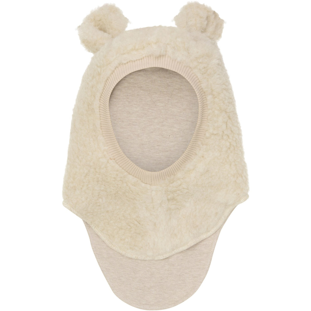 Huttelihut Cement Balaclava Ears Wool Teddy