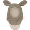 Huttelihut Camel Melange Balaclava Ears Wool Teddy