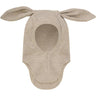 Huttelihut Camel Melange Balaclava Ears Wool Rib