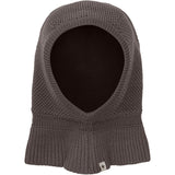 Huttelihut Brown Melange Balaclava Wool Knit Windstop