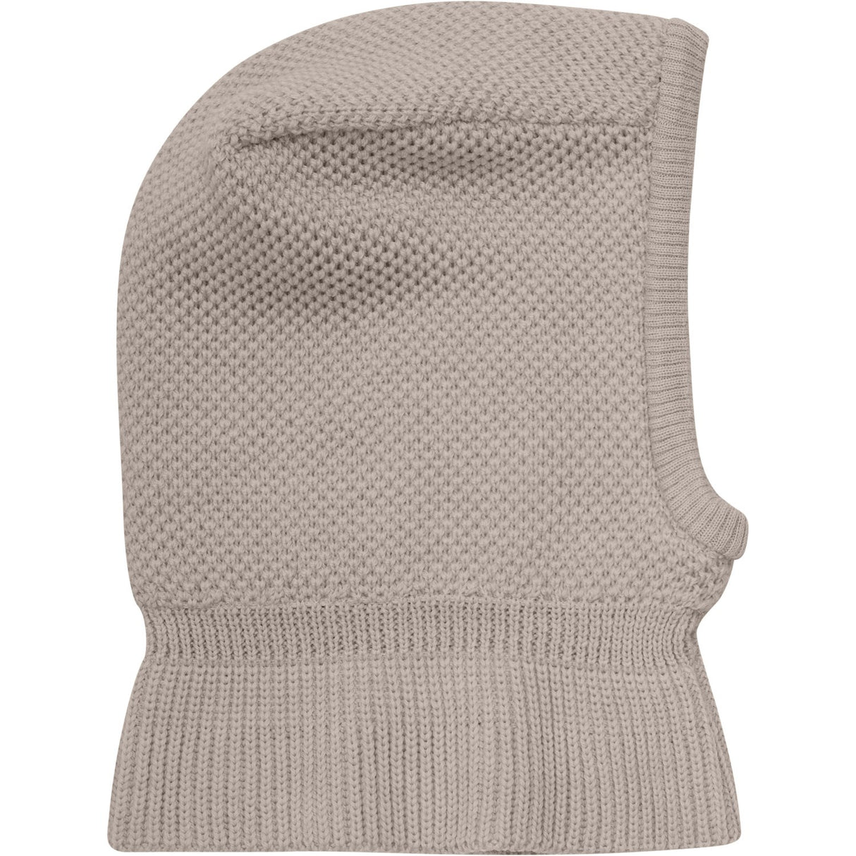 Huttelihut Camel Melange Balaclava Wool Knit Windstop
