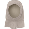 Huttelihut Camel Melange Balaclava Wool Knit Windstop