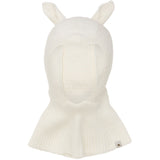 Huttelihut Off-White Balaclava Ears Wool Knit