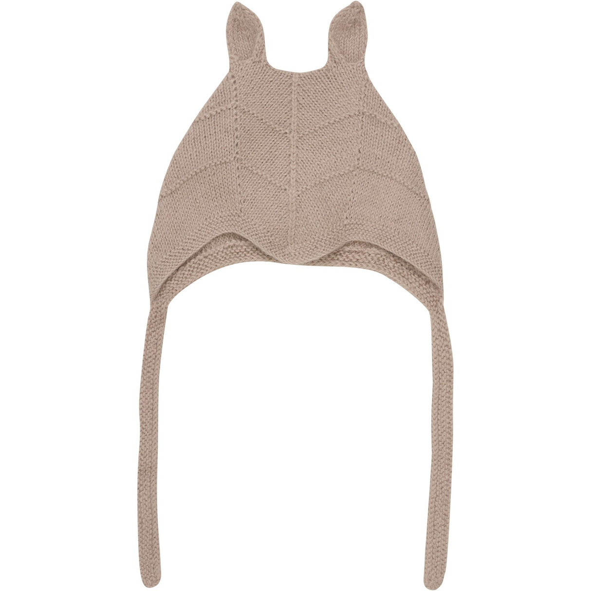 Huttelihut Mahogany Rose Bonnet Ears Alpaca Wool Knit