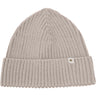 Huttelihut Camel Melange Beanie Wool Knit