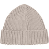 Huttelihut Camel Melange Beanie Wool Knit