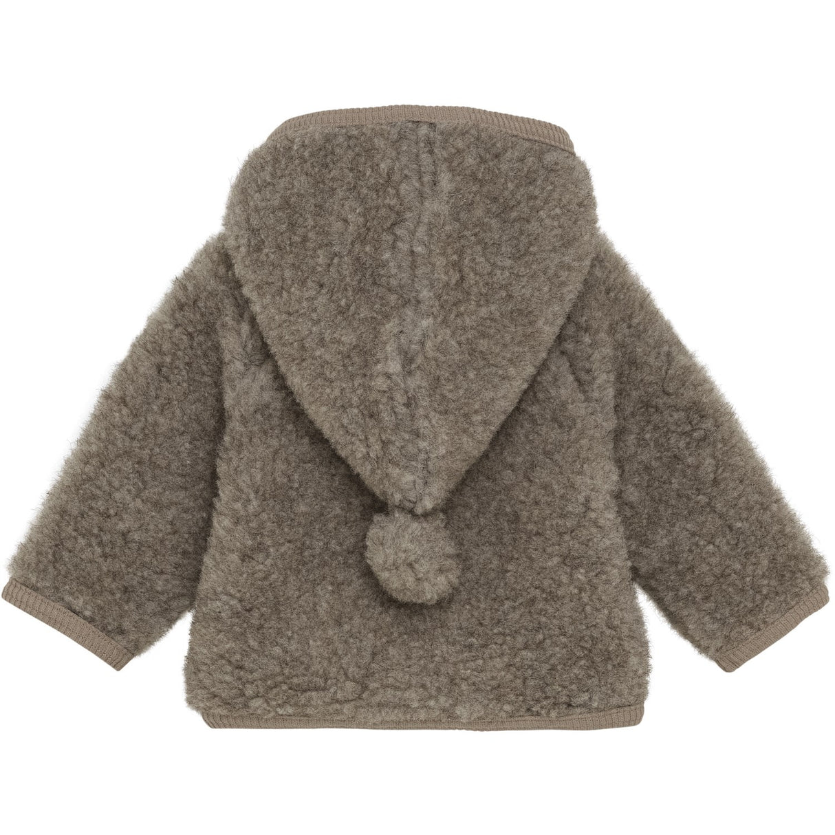 Huttelihut Camel Melange Jacket Pixie Wool Teddy W. Lin