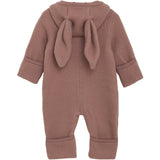 Huttelihut Burlwood Pram Suit Ears Wool Fleece