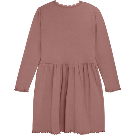 Huttelihut Burlwood Dress Ls Rib