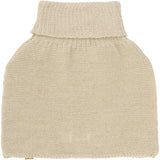 Huttelihut Sand Melange Neck Warmer Wool Knit