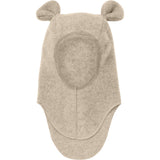 Huttelihut Camel Melange Balaclava Ears Wool Fleece