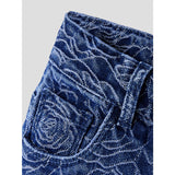 Name It Dark Blue Denim Nmfbella Mom Jeans 5005-Qj O