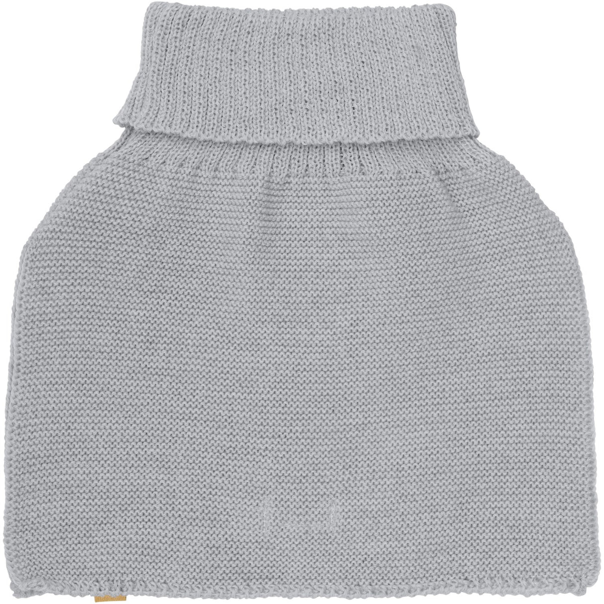 Huttelihut Medium Grey Melange Neckwarmer Wool Knit