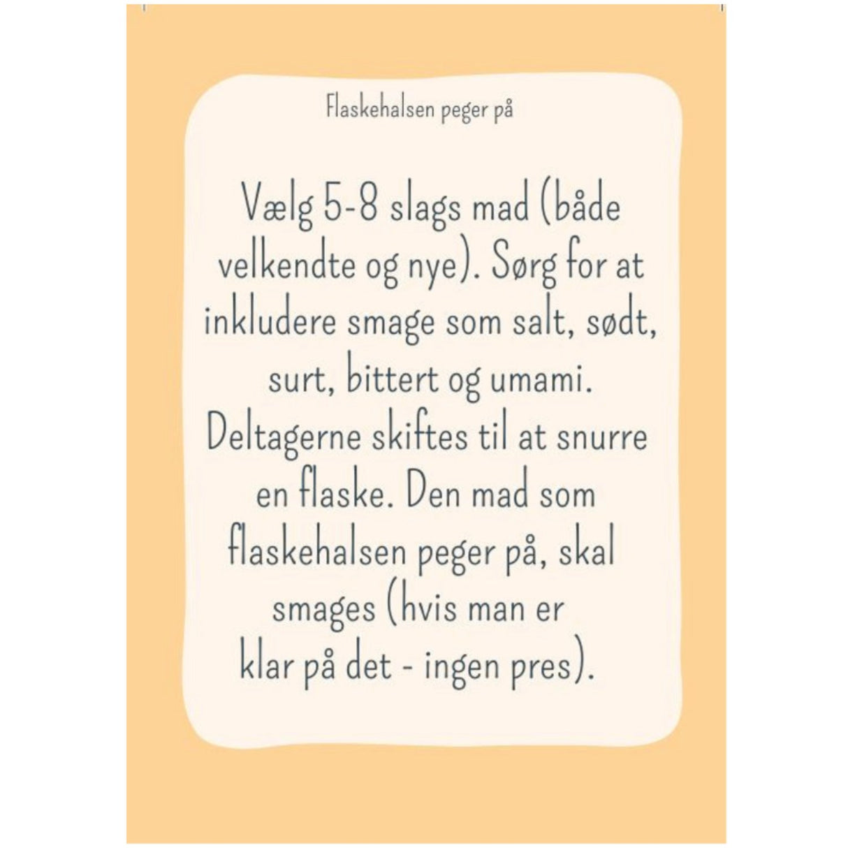 BABYBITE DINING CARD: THE FOOD DETECTIVES - Activity cards that make it fun for children to taste new food