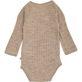 Müsli Balsam Melange Woolly Rib Wrap L/S Body