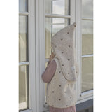 Huttelihut Sand Melange Balaclava All Over Emb. Wool