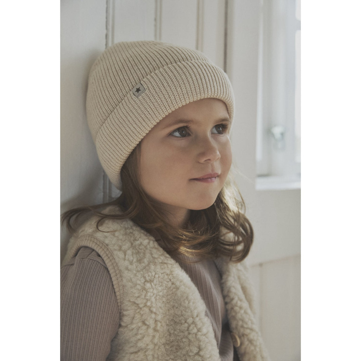 Huttelihut Cement Vest Wool Teddy W. Lining