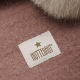 Huttelihut Burlwood Balaclava Wool Alpaca Pompoms