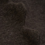 Huttelihut Dark Brown Melange Balaclava Triangles Wool