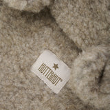 Huttelihut Camel Melange Balaclava Ears Wool Teddy