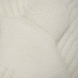 Huttelihut Off-White Balaclava Ears Wool Knit